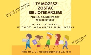 I ty możesz zostać bibliotekarzem!